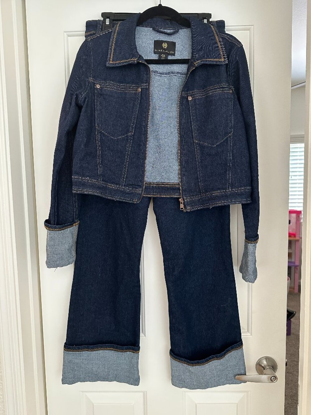 House of Harlow Jacket and Jean set